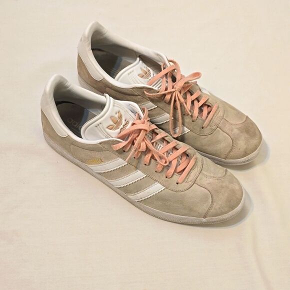 adidas Originals Other - Adidas Originals Mens Gazelle Vapor Pink White Sneakers Mens Size 12